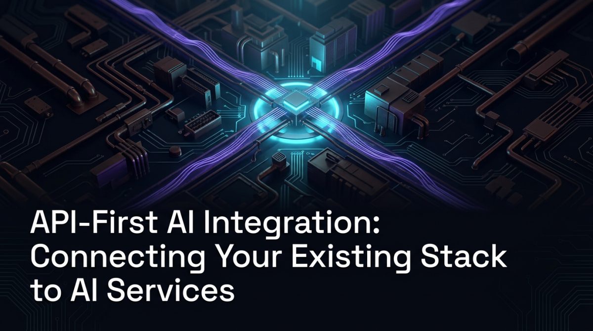 API-First AI Integration: Connecting Your Existing Stack to AI Services