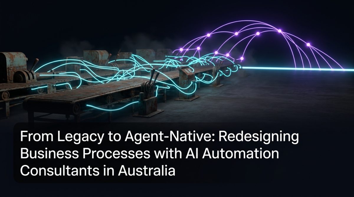 From Legacy to Agent-Native: Redesigning Business Processes with AI Automation Consultants in Australia
