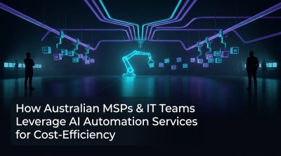 How Australian MSPs & IT Teams Leverage AI Automation Services for Cost-Efficiency
