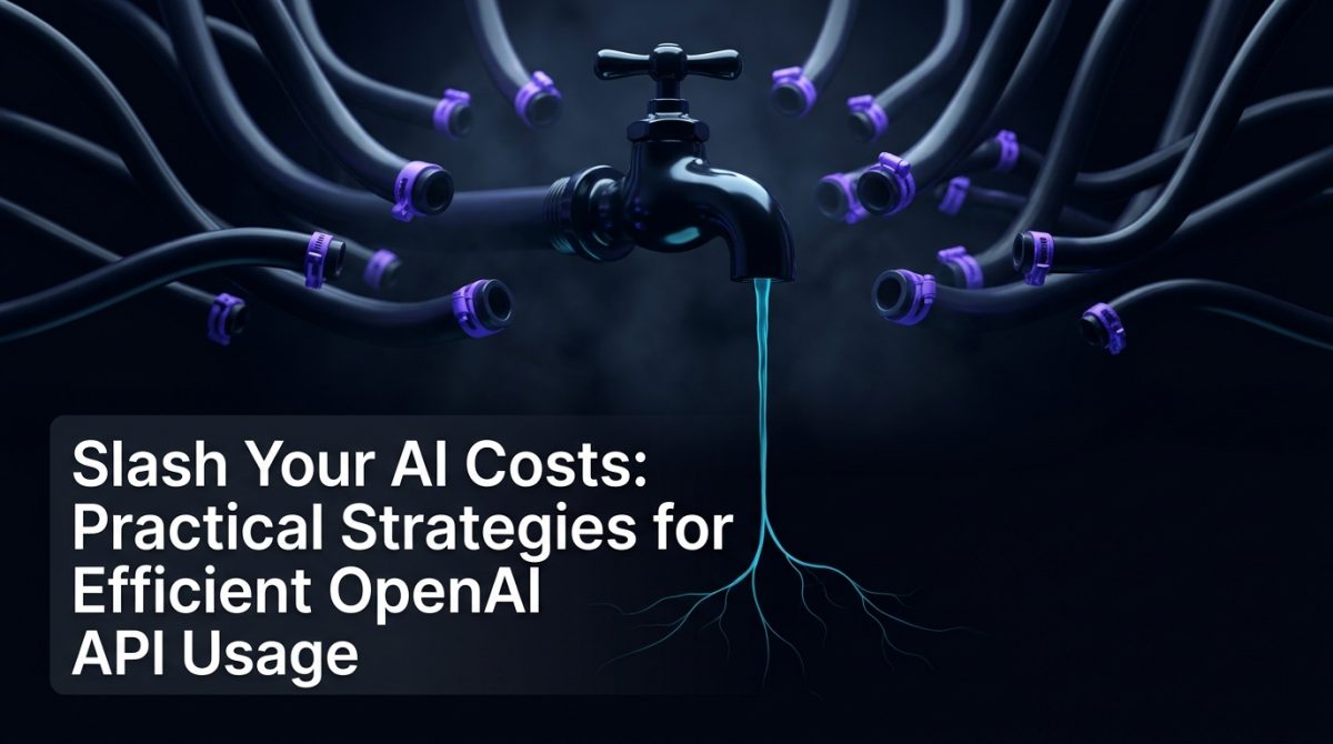 Slash Your AI Costs: Practical Strategies for Efficient OpenAI API Usage